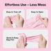 Vetreska pink cherry blossom scented dog poop bag dispenser with 105 leak proof pet waste bags for cats
