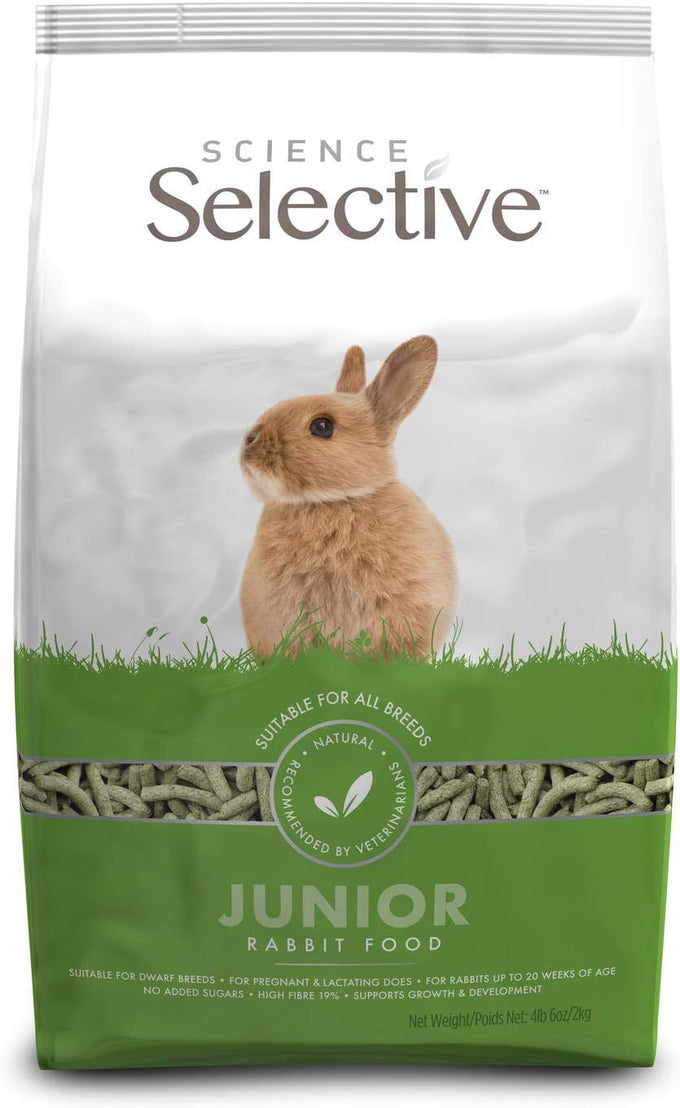 Supreme Petfoods Science Selective House Rabbit Food Brown 52.8 oz Timothy Hay Formula