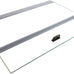 H2Pro tempered glass aquarium canopy for 70-110 gallon tanks, 22.68 x 16.93 x 0.16in, 2 piece set