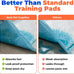 Baby Blue XL Puppy Pads 100 Count - Super Absorbent, Quick-Dry, Odor Control, and Leak-Proof for Indoor Dogs