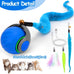 speedy interactive cat toy ball with feather tails automatic rolling indoor cat stimulation gift