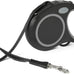 Amazon Basics Retractable Dog Leash with Quick-Lock Function, 50% Recycled Materials, Reflective Threads, Suitable for Small to Large Dogs