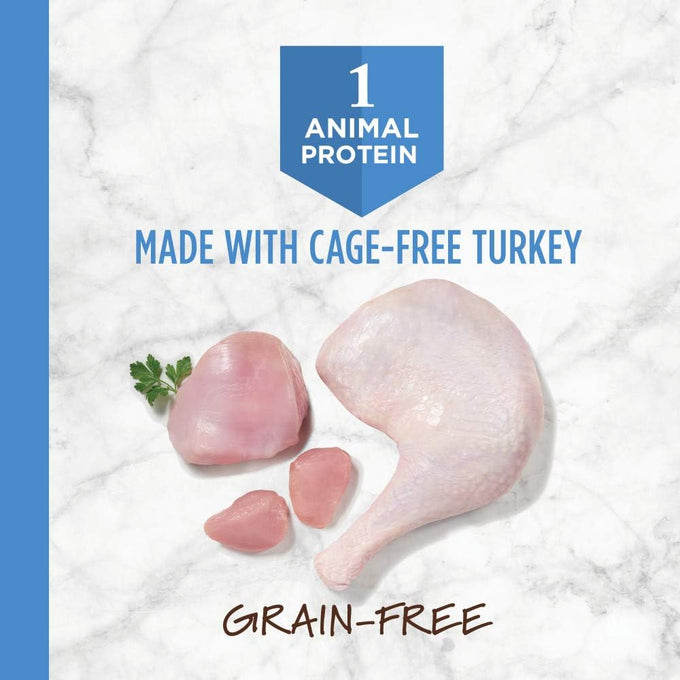 Instinct limited ingredient dry cat food, grain free turkey recipe, 11 lb bag, natural pet food