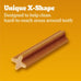 pedigree dentastix large dog treats original beef & fresh 2.73 lb variety pack 51 treats total