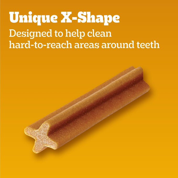 pedigree dentastix large dog treats original beef & fresh 2.73 lb variety pack 51 treats total