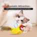 2-pack Catnip Cat Toys with Real Feather, Lifelike Chirp Sound for Indoor Hunting Instinct