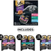 sheba perfect portions wet cat food pate with salmon, seafood, and fish variety pack, 2.6 oz twin pack trays (24 count, 48 servings)