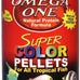 Omega One Super Color Pellets for Sinking 16.25oz, MSC Approved, Natural Fats, and Rich Omega 3 & 6 HUFA's