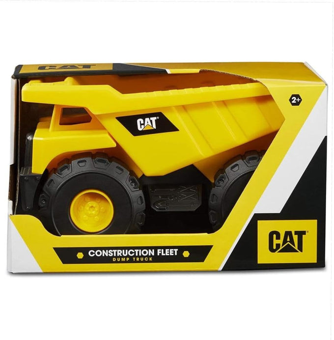 cat construction toys 10" dump truck heavy-duty plastic working tilting bed toddler & kids