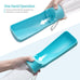 Soicta 19oz foldable portable dog water bottle, 12oz pet water dispenser for puppy, medium, large dogs and small animals
