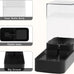 Automatic Cat Feeder and Water Dispenser Set for Small to Large Pets with 3.3L Capacity Black Feeding Bowls