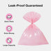 Vetreska pink cherry blossom scented dog poop bag dispenser with 105 leak proof pet waste bags for cats
