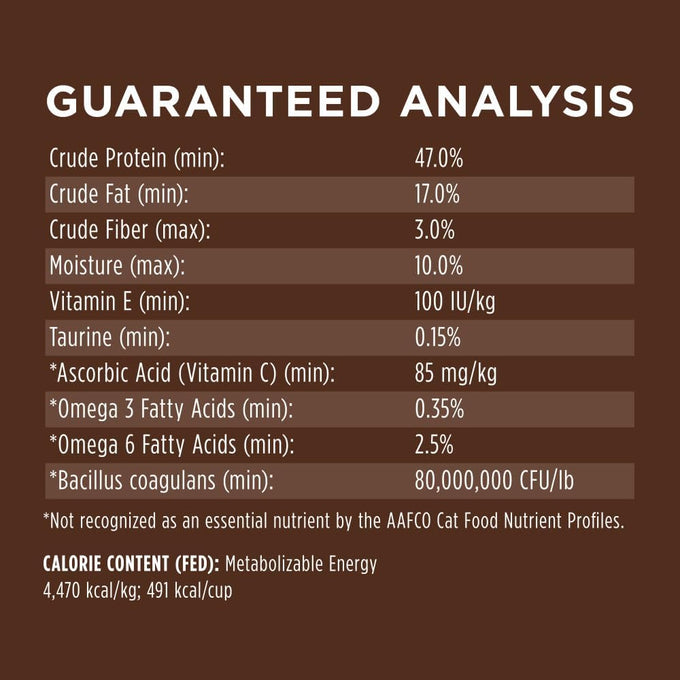 Instinct ultimate grain free dry cat food, natural recipe with cage free chicken and 95% protein