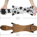 Sharlovy dog squeaky toys 5 pack plush no stuffing crinkle durable pet chew for large medium small puppies