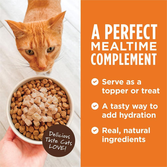 Instinct grain free wet cat food topper with real duck for fussy cats, 3 oz pouches, pack of 24
