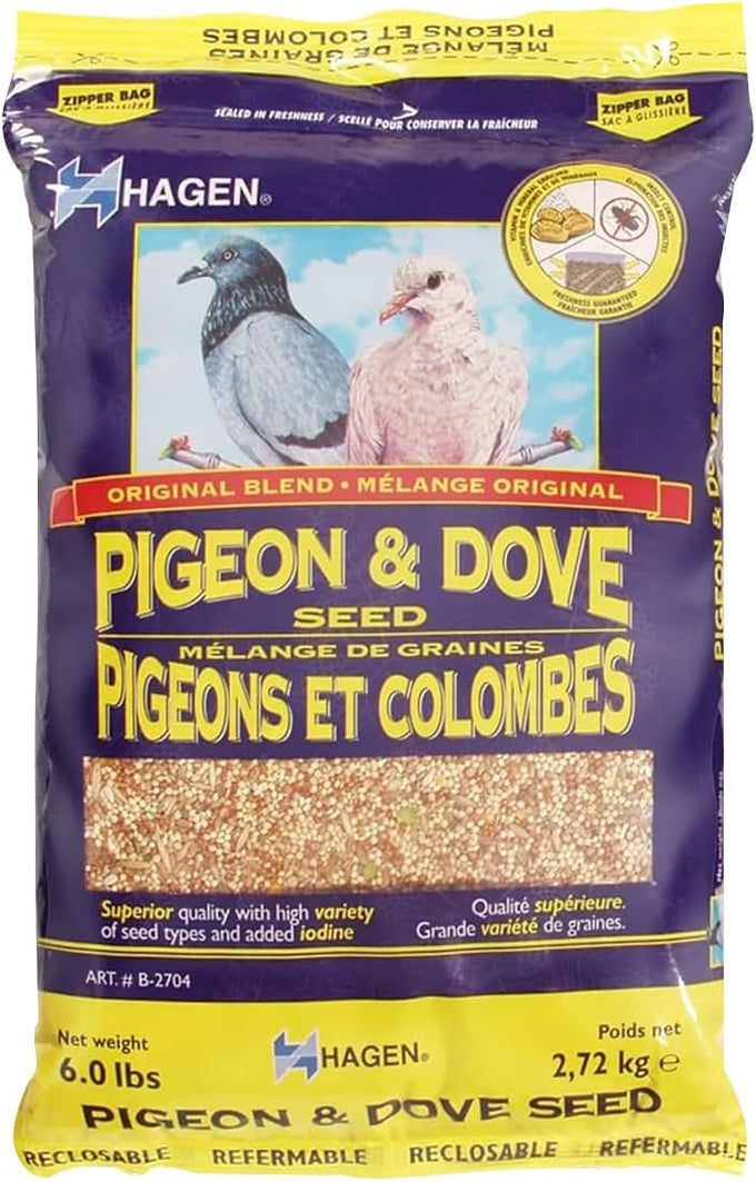 hagen original formula pigeon & dove seed nutritionally complete 6 lb bag