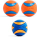 Chuckit! Ultra Squeaker Balls for Medium Dogs, Durable Rubber, Floating Water Pet Toys, Pack of 2, 2.5" Diameter