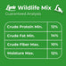 Lyric Wildlife Critter Food & Wild Bird Seed, 10 lb Hand-Crafted Mix, Nutrient-Rich for Deer, Squirrels, Turkeys & Rabbits