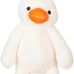 Pet Lou 15 Inch duck plush dog toy, durable super-soft squeaky interactive toy for chewers, heavy duty stuffed