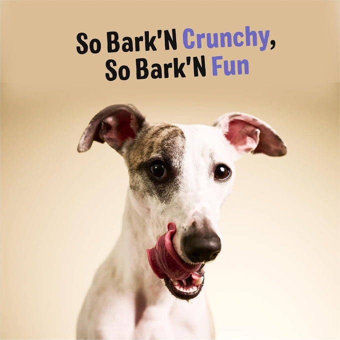Three Dog Bakery Bark'N Crunch! Chicken Chips 4 oz Grain Free High Protein Treats for Dogs