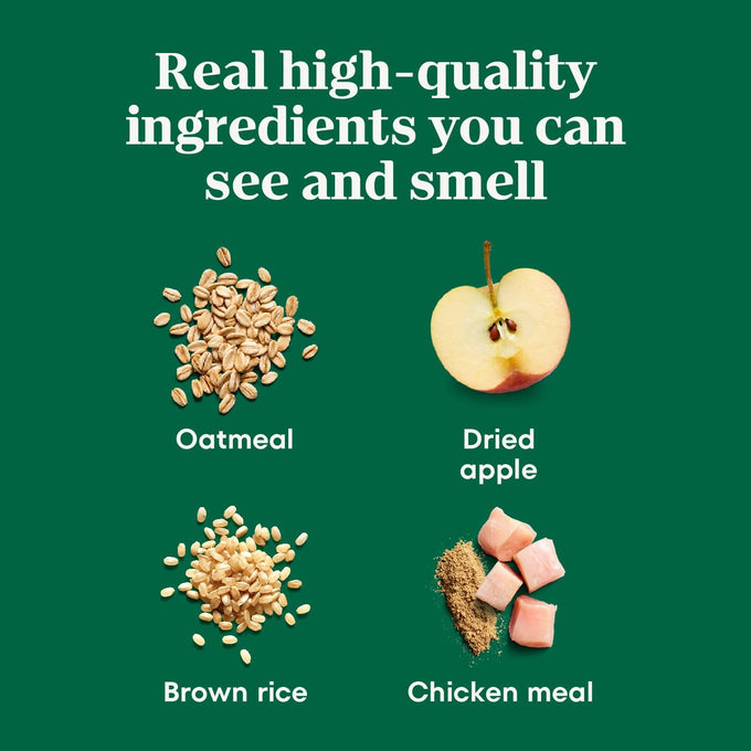 Nutro Crunchy Dog Treats with Real Apple, 5 Calories Per Treat, 16 oz Bag