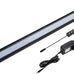 hygger 14w full spectrum aquarium light with aluminum alloy shell, white blue red leds, external controller, for freshwater fish tank 18-24 inches