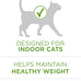 Purina ONE Natural Low Fat Weight Control Indoor Dry Cat Food 22 lb Bag Plus Indoor Advantage