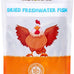 LuckyQworms Dried Freshwater Fish 1 Lbs Resealable Bag – Natural High-Protein (30% Min) Food for Turtles, Reptiles, Large Tropical Fish, Cats, and Small Pets