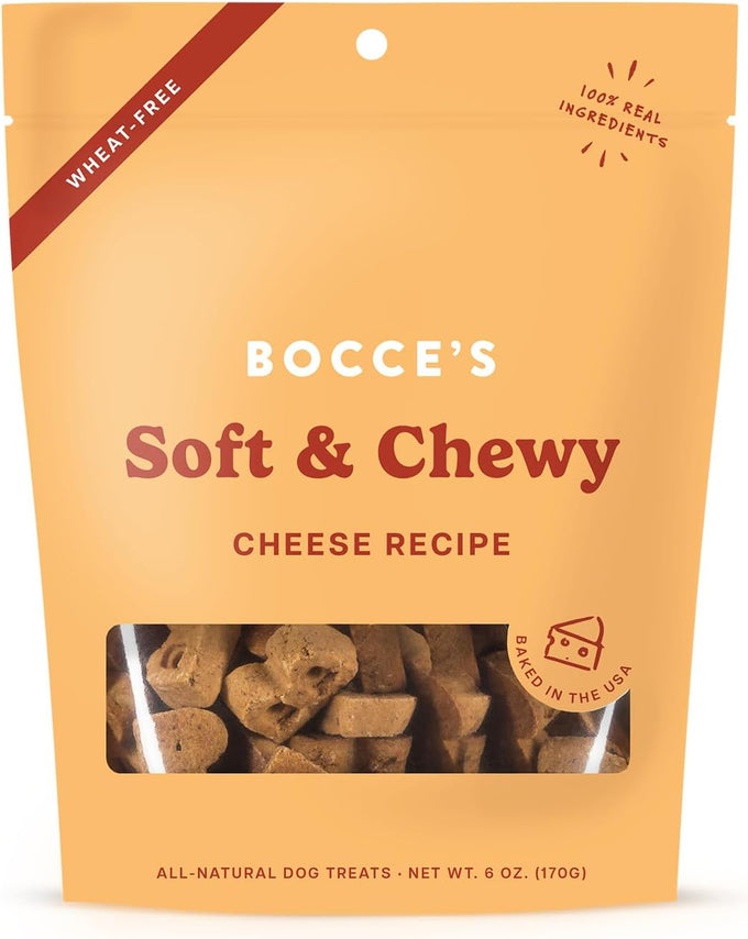 Wheat-free peanut butter and banana dog treats baked in USA with 9 natural ingredients