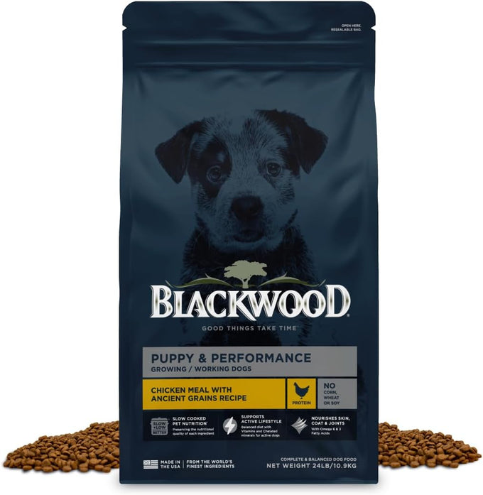 Blackwood Puppy & Performance Dry Dog Food, Chicken Meal