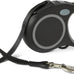Amazon Basics Retractable Dog Leash with Quick-Lock Function, 50% Recycled Materials, Reflective Threads, Suitable for Small to Large Dogs
