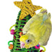 Super Bird Creations SB872 Mini Xmas Tree Bird Toy for Small to Medium Birds, 7" x 2"