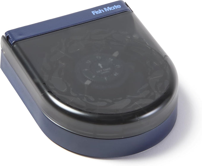 fish mate f14 automatic aquarium feeder for 14 meal timer control daily vacation use