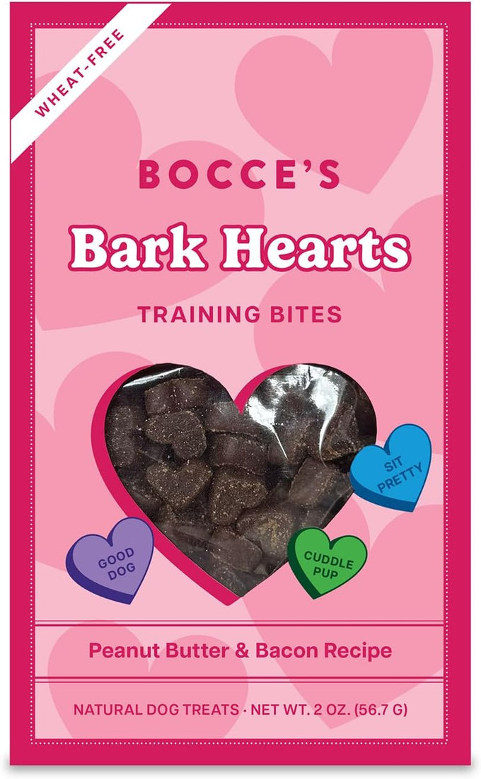 Bocce's Bakery Love Struck Valentine's Dog Treats - Wheat-Free, Natural Soft & Chewy Cookies, Baked in The USA, 6 oz