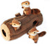 zippypaws burrow interactive dog toys for boredom and enrichment small medium dogs chipmunk log