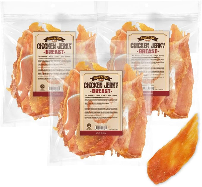 Gootoe chicken breast dog training treats high-protein gluten-free hypoallergenic grain-free 1 lb