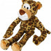 Multipet Swingin 19-inch large plush dog toy with extra long arms and squeakers for hours of entertainment