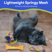 Spot Kitty Fun Tubes Cat Toy 3-Piece Bouncy Set with Catnip for Cats and Kittens Interactive Play