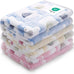 3-pack Soft Fluffy Elephant Pattern Pet Blanket Flannel Throw for Small Dogs and Cats Blue/Pink/Yellow 23x16 inch