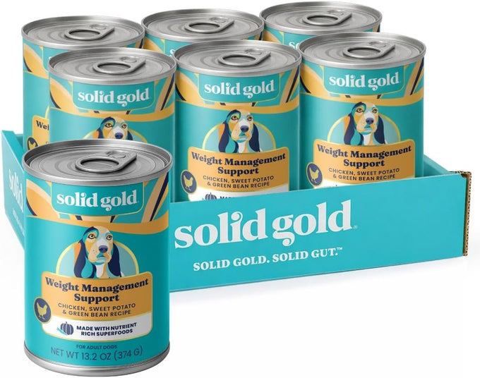 Solid Gold Weight Management Grain-Free Wet Dog Food, Chicken