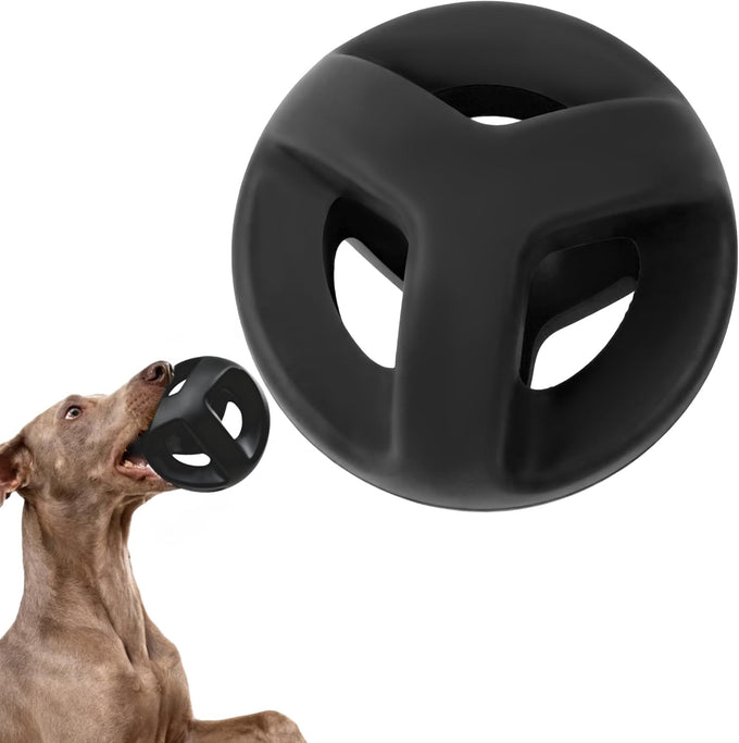 fida natural rubber dog balls for aggressive chewers 4.5 x 4.5 inches non-toxic durable