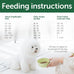 Nature's Protection Puppy Food Small Breed - High Protein, Grain-Free, Tear Stain Formula Dry Dog Kibble for White & Light Fur Dogs (Superior Care - White Fish, 3.3 lb)
