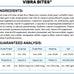 Hikari Vibra Bites, fish flavor, 9.8oz, for tropical fish, live food alternative, color enhancing ingredients