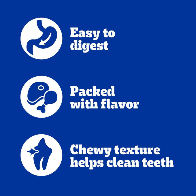 Pedigree twisty dog chews medium large 9.17 oz chicken beef flavor pack of 4 16 count