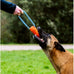 chuckit ultra bumper tug orange medium dog toy durable rubber floatable