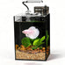 2.2 Gallon Ultra-Clear Nano Aquarium Starter Kit with LED Light and Filter