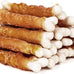 MON2SUN 4-Inch Chicken Wrapped Calcium Bones, 10oz for Puppies & Small Dogs