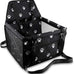 petbobi pet car booster seat for small dogs portable breathable bag with seat belt safety stable travel