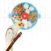 Bird Creative Foraging System Wheel Seed Food Ball Rotate Training Toy for Small Parrots