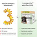 yummy comb longevity15 c15:0 fatty acid health supplement for medium dogs healthy pet supply
